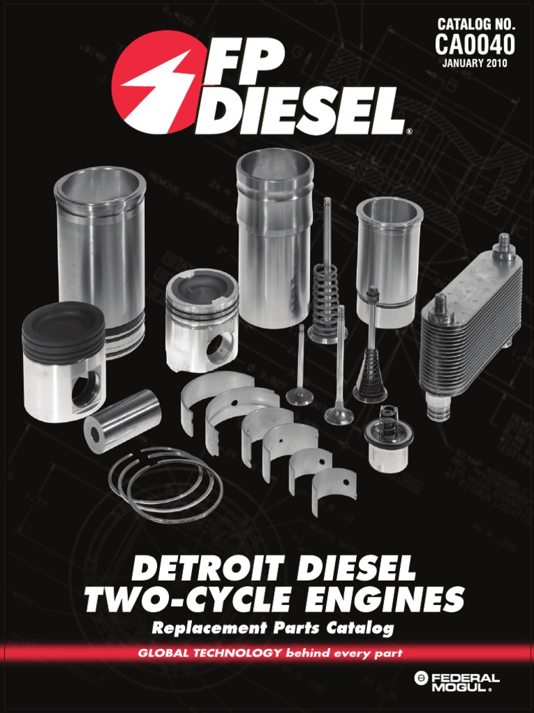 Detroit Diesel Two-Cycle Engines.pdf | Piston | Cylinder ...