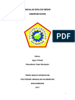 Makalah BIOLOGI MEDIK Sindrom Down