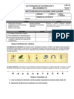 Actv. S. M. MATEMATICAS I P. GRADO 6