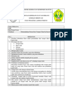 LO Memindahkan Pasien Ke Kursi Roda