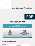 Analisis Sistem Informasi Penjualan Alfamart