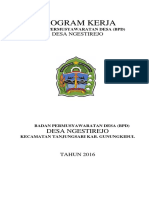Program Kerja BPD PDF