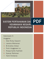 Sistem Pertahanan Dan Keamanan Negara Republik Indonesia