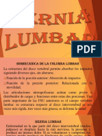 HERNIA LUMBAR (Exposición)