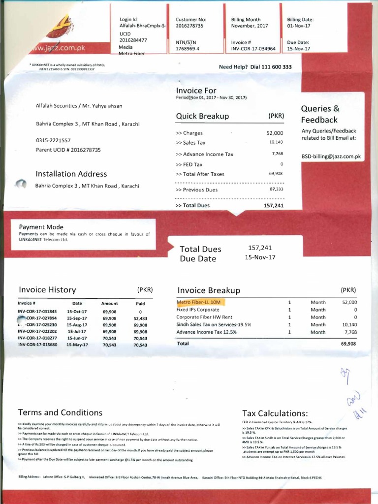 Jazz PDF | PDF | Invoice | Taxes
