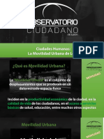 Primer Analisis de Movilidad Urbana León, Gto. 