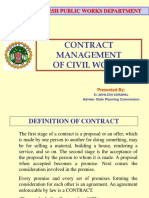 MP Public Works Contract Management