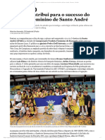 Ciência contribui para o sucesso do basquete feminino de Santo André - Esportes - Estadão
