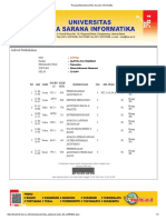 Jadwal Kuliah