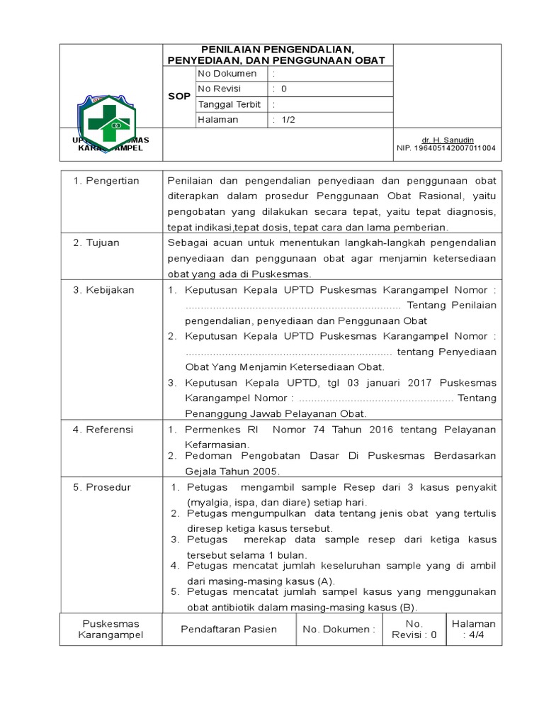 Pengendalian dan Penggunaan Obat Rasional | PDF | Pengembangan Diri