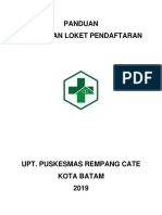 Panduan Loket Pendaftaran