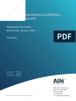 AIM Guidelines ArterialUltrasound