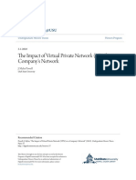 The Impact of Virtual Private Network (VPN) On A Companys Networ