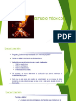 Preparacion y Evaluación de Proyectos - CLASE - 5 - ESTUIDIO TECNICO