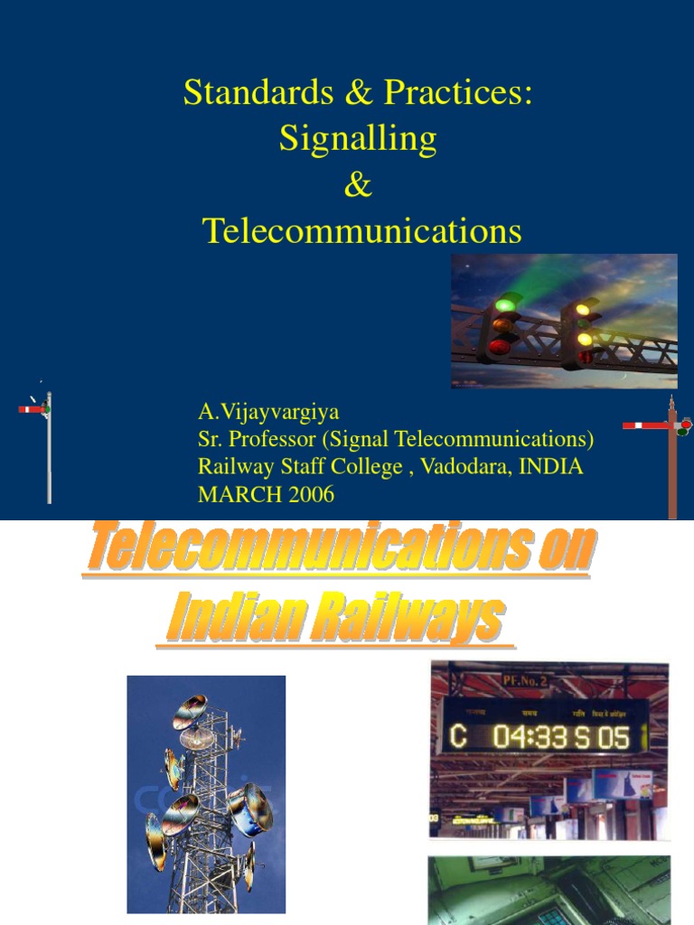 Standards & Practices Signalling and PDF