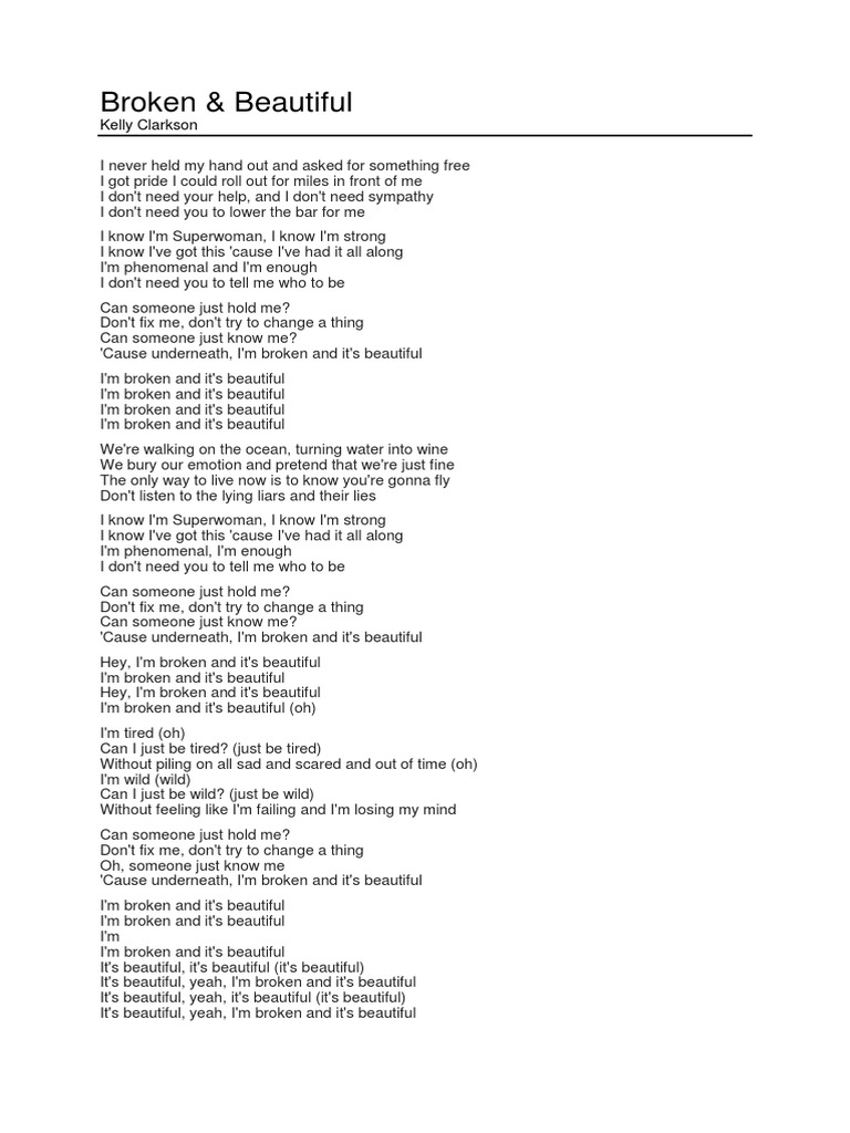 Broken and Beautiful PDF