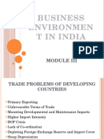 Business Environmen T in India: Module Iii