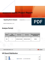 Mobilink ISB3G Project Report: Signaling Storm Analysis