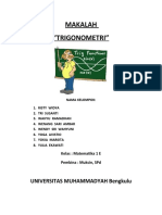 Makalah Trigonometri