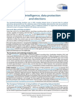 Artificial Intelligence, Data Protection and Elections: at A Glance