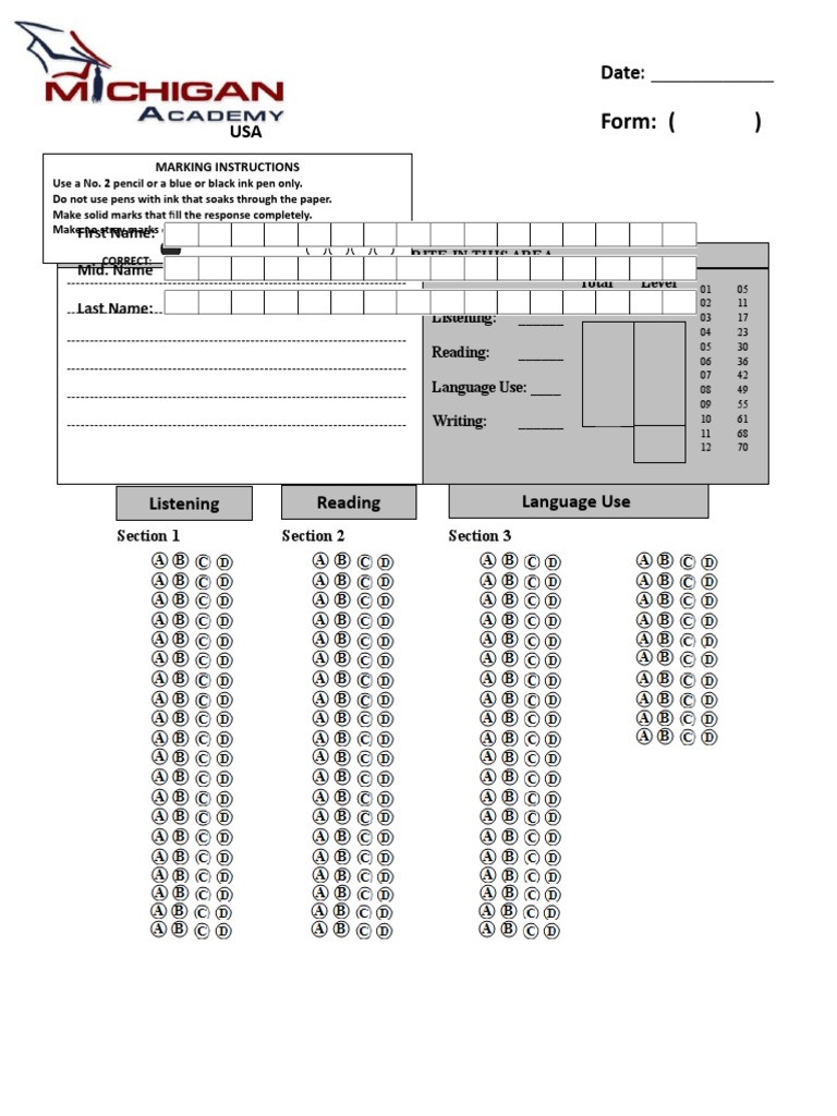 Form: : First Name: Mid. Name Last Name | PDF