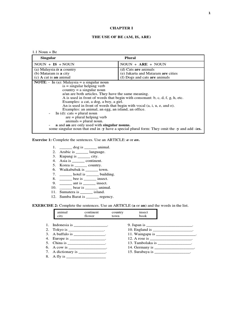 Basic Course Material 1 | PDF | Grammatical Number | Preposition And ...