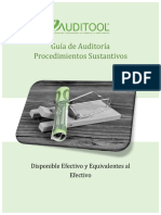 GuÝa de AuditorÝa para Procedimientos Sustantivos para Efectivo y Equivalentes Al Efectivo