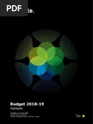 Budget Highlights 2018 19 Deloitte (Pakistan