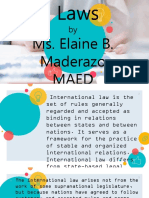 Ms. Elaine B. Maderazo Maed Socstud