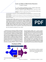 Blood Parathyrin and Mineral Metabolism Dynamics PDF
