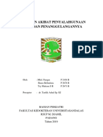 Gangguan Akibat Penyalahgunaan NAPZA Dan Penanggulangannya