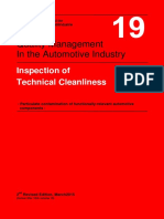 VDA Band 19.1 en 2edition 03 2015 Inspection of Technical Cleanliness Unbekannt PDF