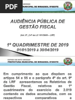 Relatorio Lrf 1º Quad 2019