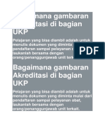 Bagaimana Gambaran Akreditasi Di Bagian UKP