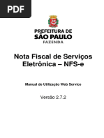 Nota Fiscal de Serviço Eletrônica SP