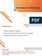 Ch1L2 Goals of Marketing