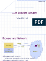 Web Browser Security: John Mitchell