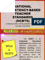 National Competency-Based Teacher Standards (NCBTS) : A Professional Development Guide For Filipino Teachers