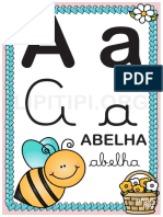 Alfabeto Animais de Jardim 4 Tipos de Letras Lipitipi PDF
