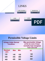 Links: Line Charge Mvar Voltage Limits