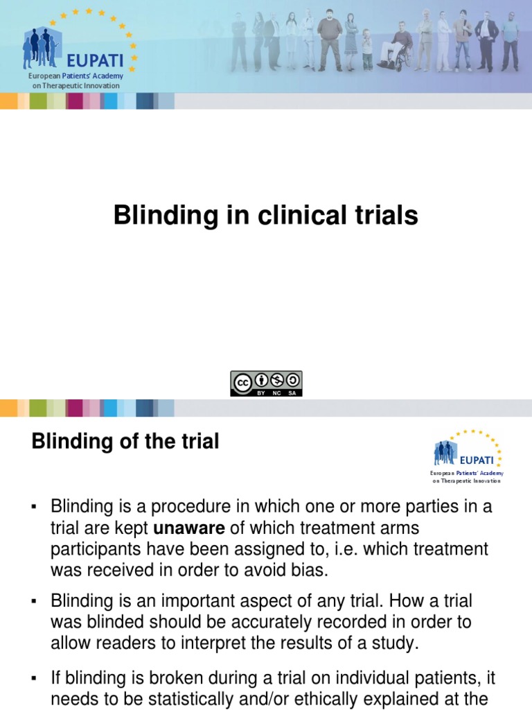 Understanding Blinding in Clinical Trials | PDF | Health Research ...