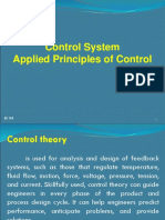 Control System Applied Principles of Control