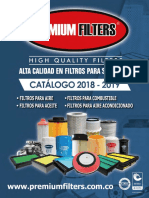 Catalogo Premium Filters 2019 PDF