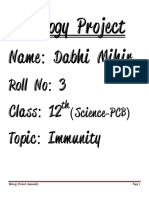 Bio Project Immunity