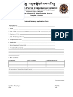Internal Vacancy Application Form