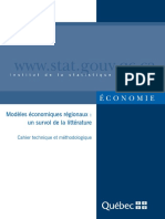 Modeles Economiques Regionaux PDF