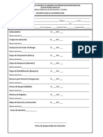 Formato para La Revisión de Plane de Autoprotección Contra Incendios