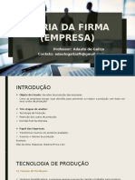 Aula - Teoria Da Firma