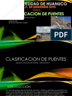 Presentacion Clasificacion de Puentes