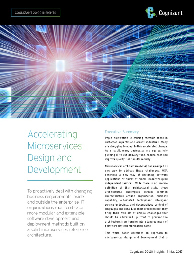 Accelerating Microservices Design and Development Codex2533 | PDF ...
